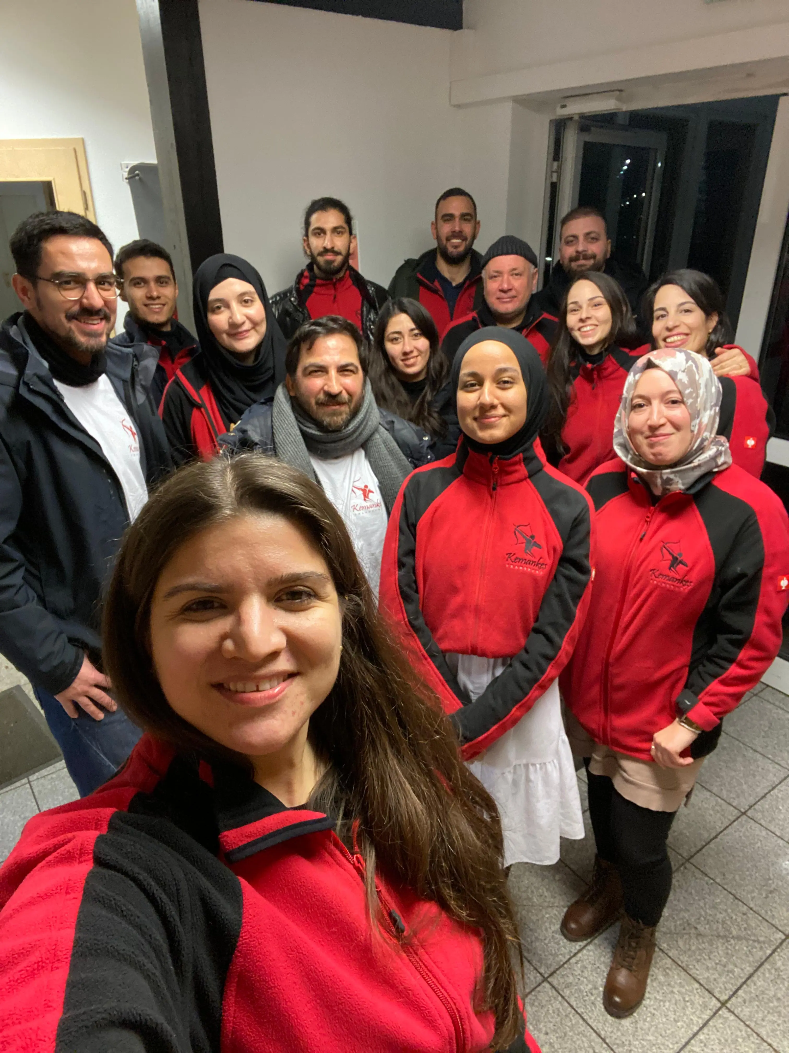 Kemankeş Team beim Training